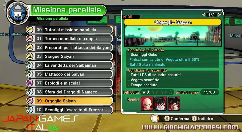 Dragon Ball Xenoverse Guida Missioni parallele